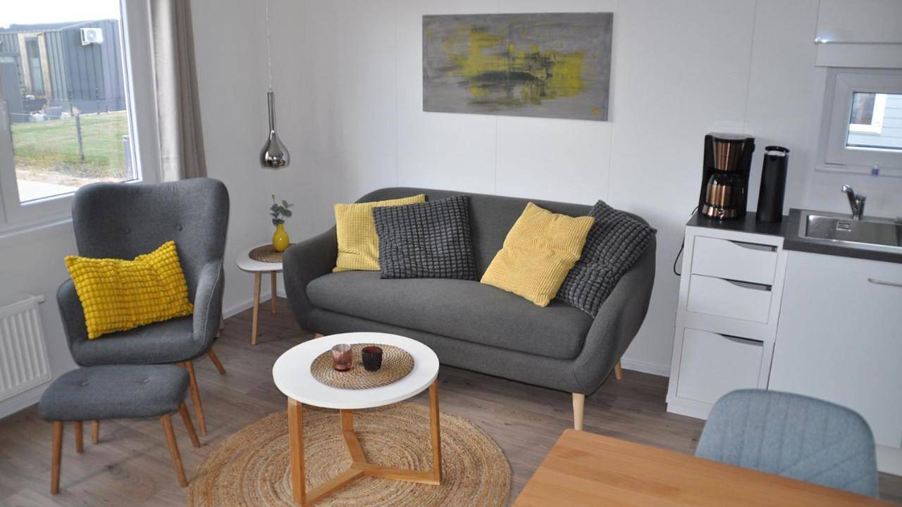 Ferienhaus Nordlicht - Ankerplatz Dahme, Häuschen mit Dünenblick und Relaxliegen in Dahme, Ostholstein