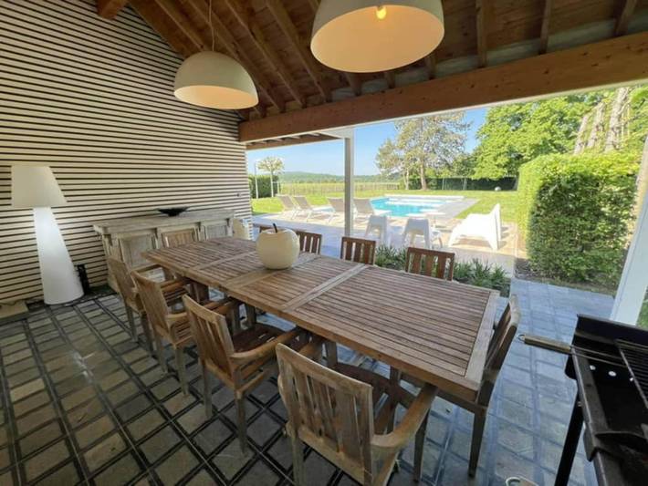 Location de vacances pour 8 personnes, avec terrasse et sauna, animaux acceptés à Rochefort (Wallonie) - 4