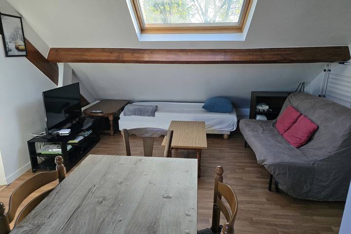 Gîte pour 4 personnes, avec jardin, adapté aux familles à Saint-Ouen - 3