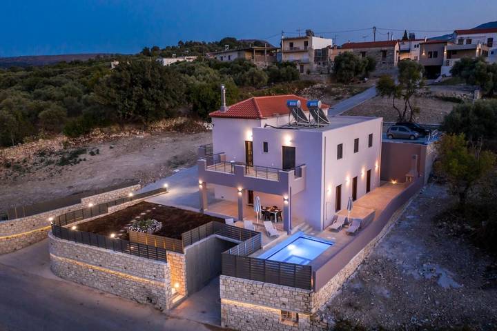 Ferienhaus für 6 Personen, mit Balkon und Garten in Rethymnon - 3