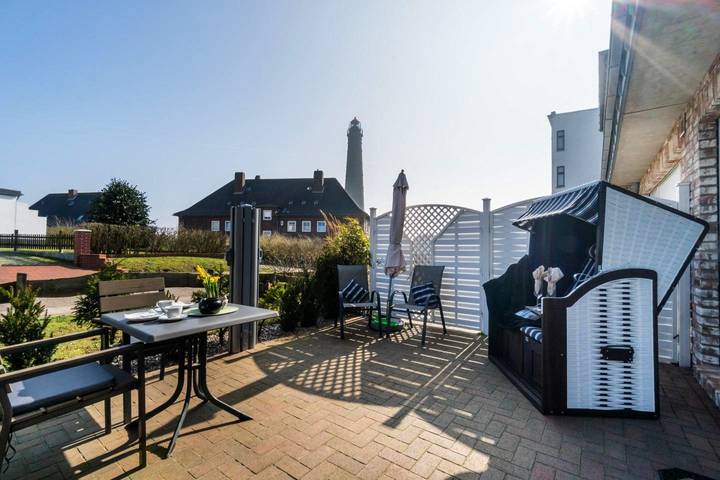 Ferienwohnung für 4 Personen, mit Terrasse und Garten auf Borkum - 2