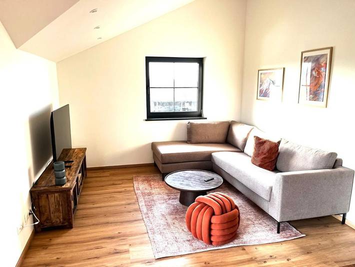 Ferienwohnung für 5 Personen, mit Balkon und Terrasse sowie Ausblick in Polling - 4