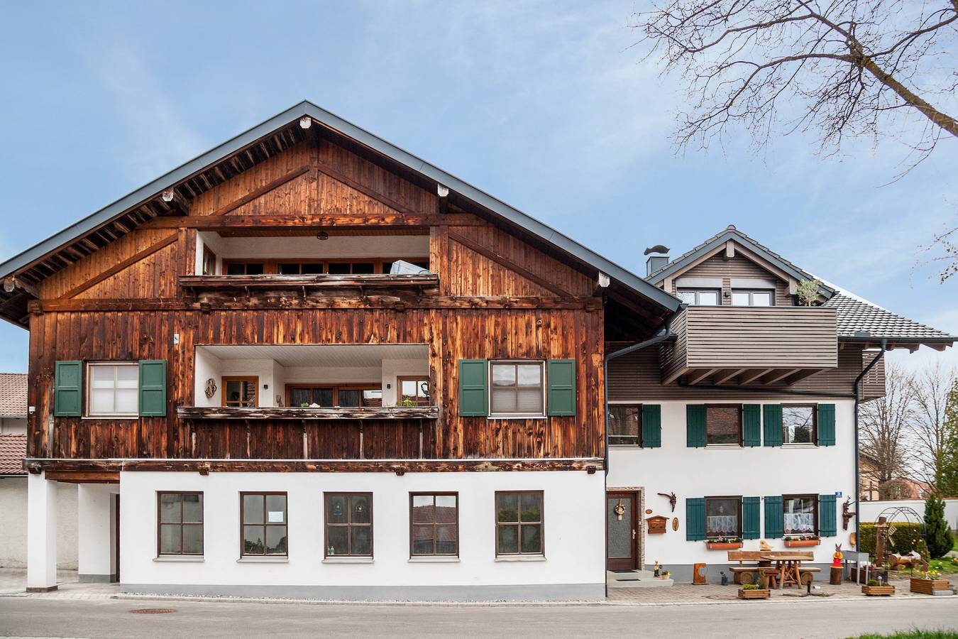 Cały apartament, Apartment 'Silvia' with Mountain View, Shared Garden and Wi-Fi in Roßhaupten, Szwabia (Bayern)