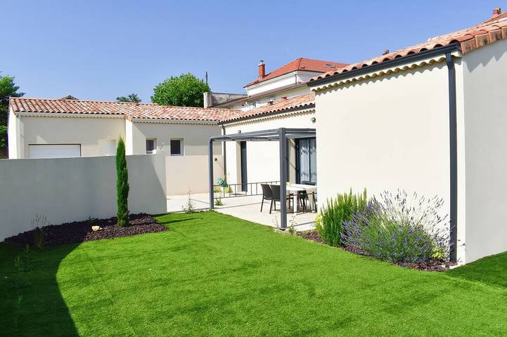 Maison de vacances pour 4 personnes, avec jardin