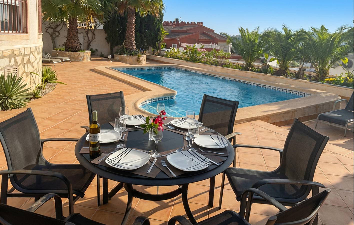 Apartamento de 220 pies cuadrados: AC, Piscina, Terraza y WiFi in Ciudad Quesada, Rojales