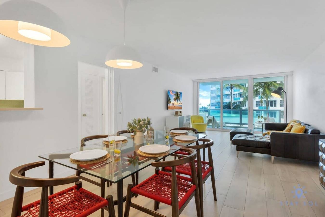 Apartamento entero, Apartamento de vacaciones para 5 personas con balcón in Miami Beach, Florida