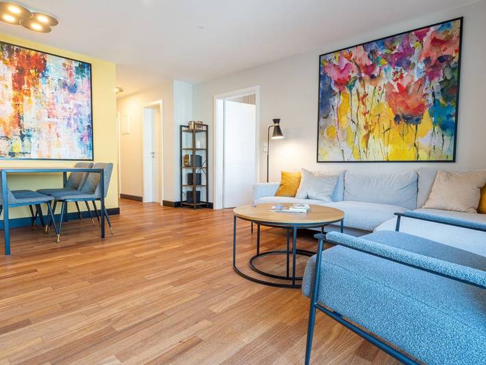 Ferienwohnung für 5 Personen, mit Balkon und Garten sowie Sauna und Seeblick in Ahlbeck - 4