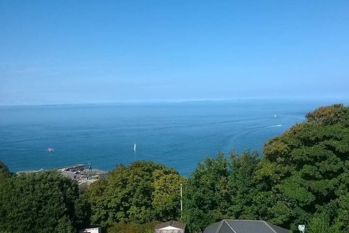 Holiday rental for 2 people, with terrace and ocean view in Exmoor