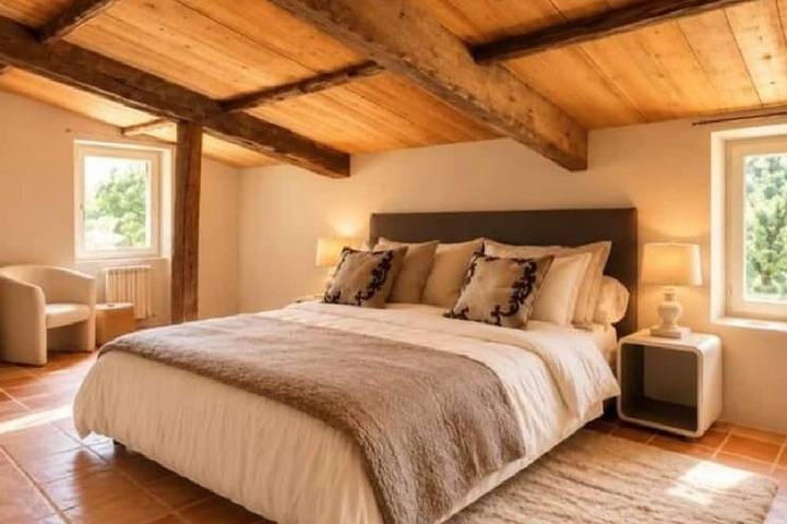 Farmhouse in the heart of nature, panoramic view, absolute peace and quiet. in Sault, Parc naturel régional du Mont-Ventoux