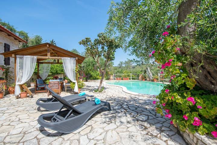 Villa voor 4 personen, met Terras en Tuin op Paxos
