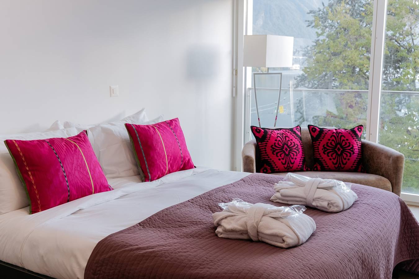 Apartamento entero, Swiss Hotel Apartments-Montreux Montreux One Bedroom Lake View Apartments  and Spa C2.6 in Montreux, Lago Lemán