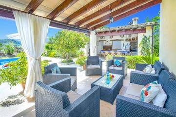 Villa in Pollença, Serra de Tramuntana für 8 