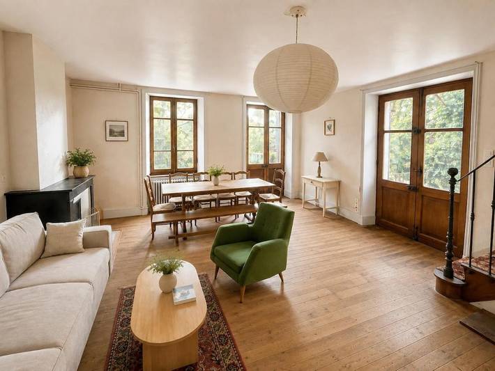 Location de vacances pour 14 personnes, avec Balcon ainsi que Terrasse et Vue à Saint-Laurent-du-Pape