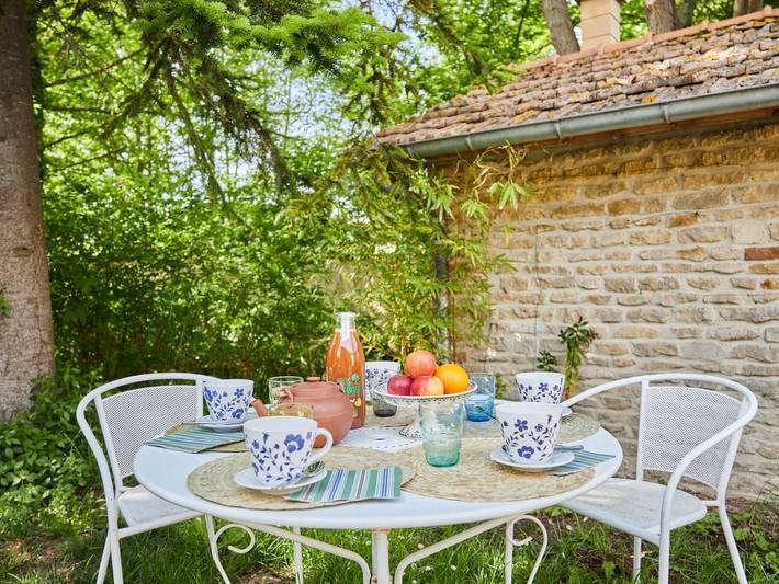 Appartement de vacances pour 5 personnes, avec jardin