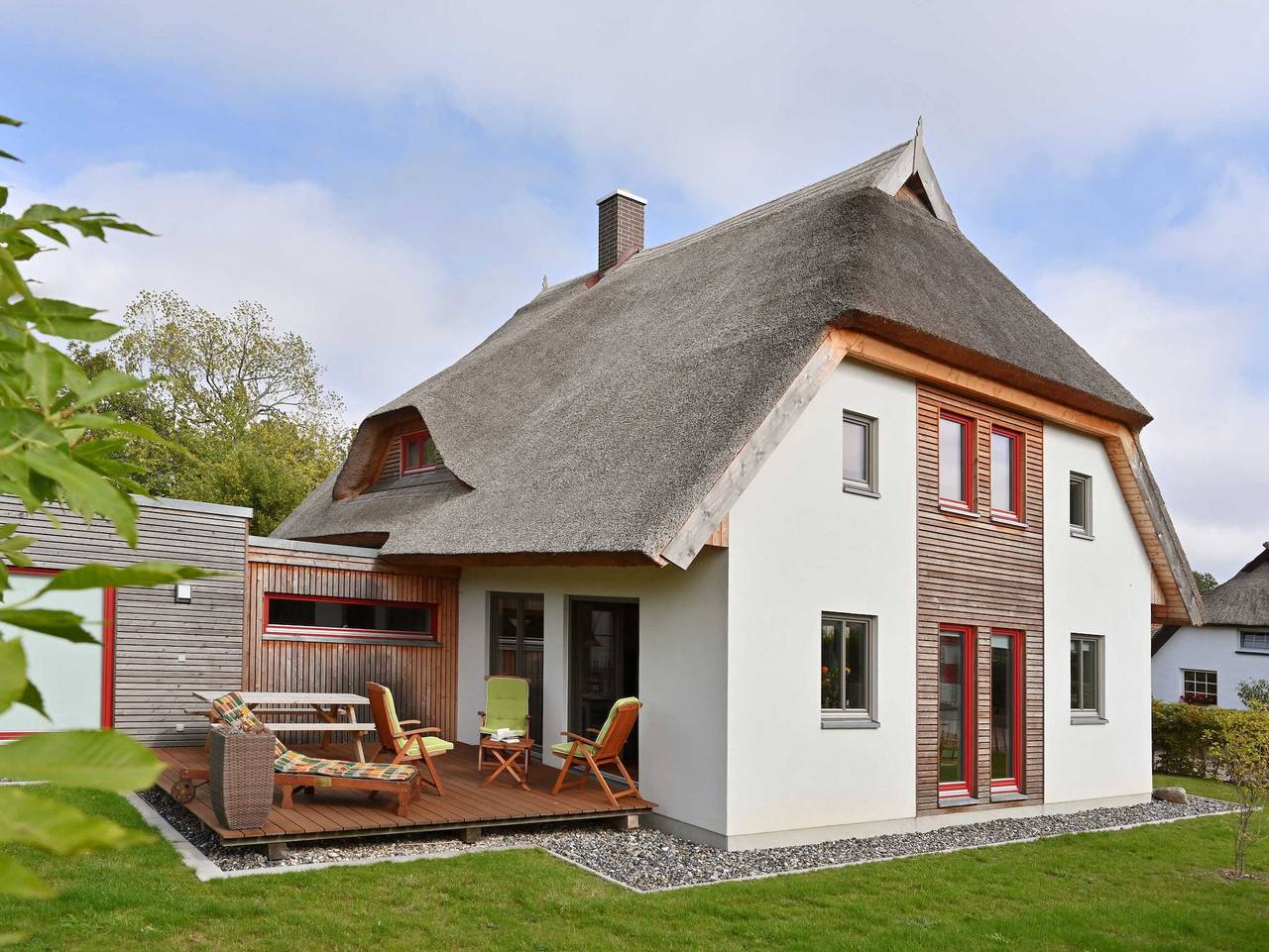 Reetdachhaus Treibholz in Wiek, Rügen