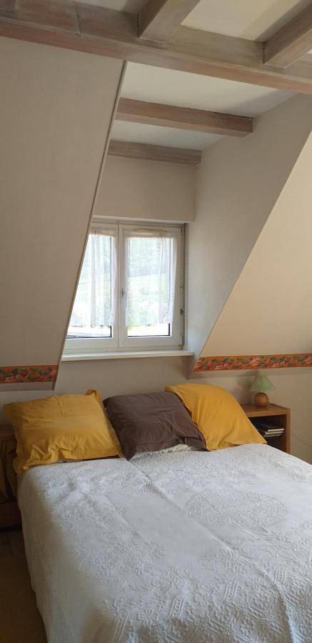 Appartement de vacances pour 4 personnes, avec Terrasse ainsi que Jardin et Vue