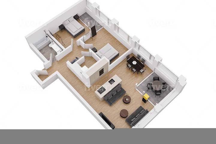 Ferienwohnung für 6 Personen, mit Balkon am Vierwaldstättersee