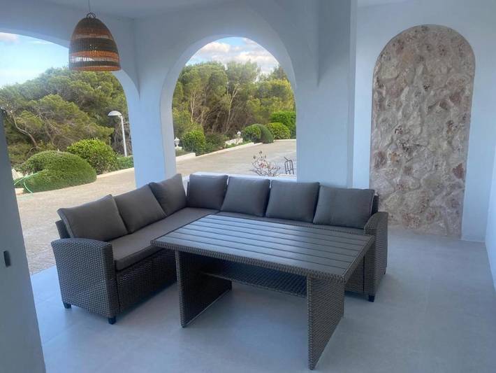 Location de vacances pour 7 personnes, avec piscine ainsi que vue et jardin à Son Parc - 2