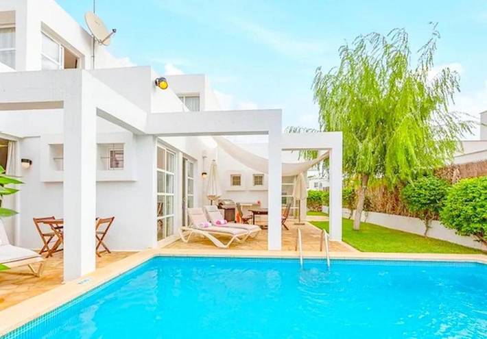 Finca mit hund für 8 Personen, mit Balkon und Terrasse sowie Garten und Pool in Can Picafort - 2