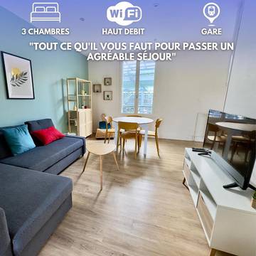 Gîte pour 6 personnes dans Gare D Amiens