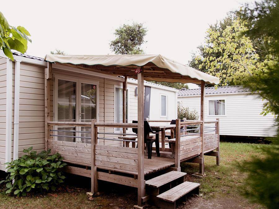 Camping Le Paradis - Mobilhome 4 personnes - Mobil-home Moulis 2 chambres Dim - Dim in Saint-Laurent-Médoc, Parc naturel régional du Médoc