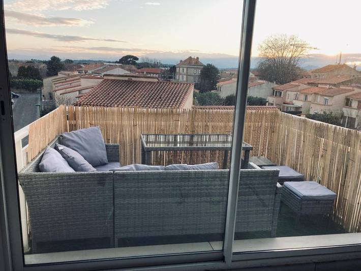Gîte pour 2 personnes, avec balcon et vue à Rivesaltes - 4