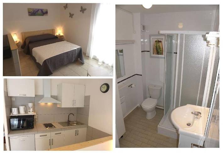 Appartement de vacances pour 2 personnes, avec vue et jardin