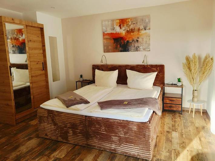 Ferienhaus für 5 Personen, mit Ausblick und Terrasse, mit Haustier