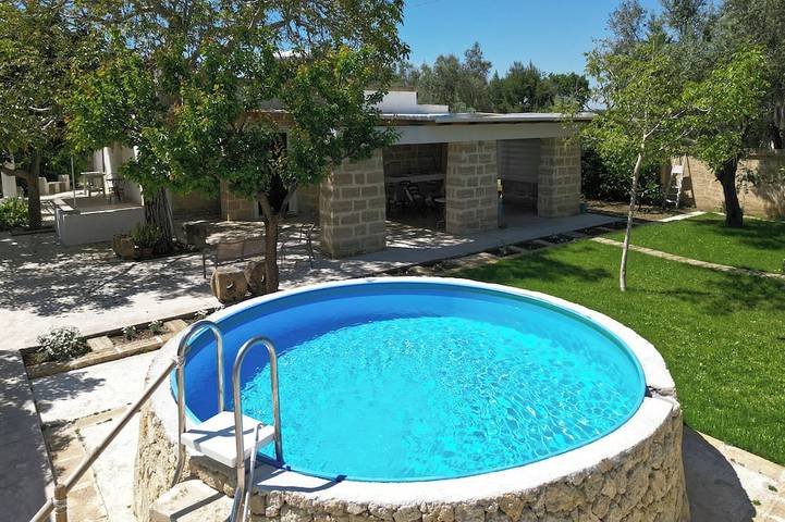 Maison de vacances pour 9 personnes, avec jardin et terrasse à Parabita