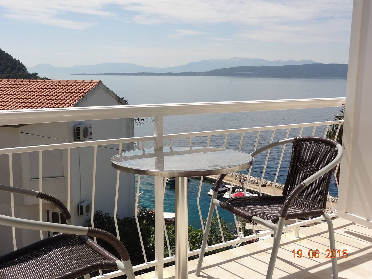 Ganze Wohnung, Komfortables Studio-Apartment mit Meerblick in Zivogosce, Makarska Riviera