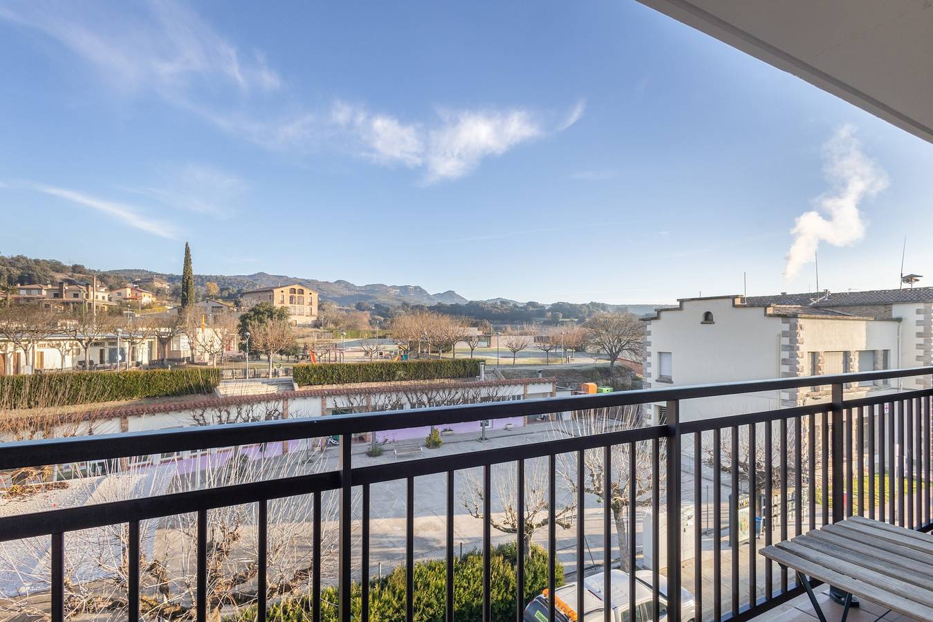 Apartamento entero, Apartamento 'Niu Turistic Olvan' con vistas a la montaña, balcón y aire acondicionado in Olván, Pirineos