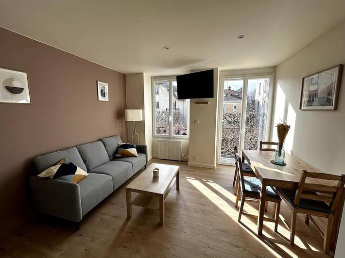 Appartement de vacances pour 4 personnes, avec Balcon et Terrasse