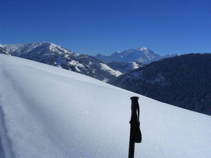 Gîte pour 4 personnes, avec vue et jardin, animaux acceptés dans Col des Aravis - 2