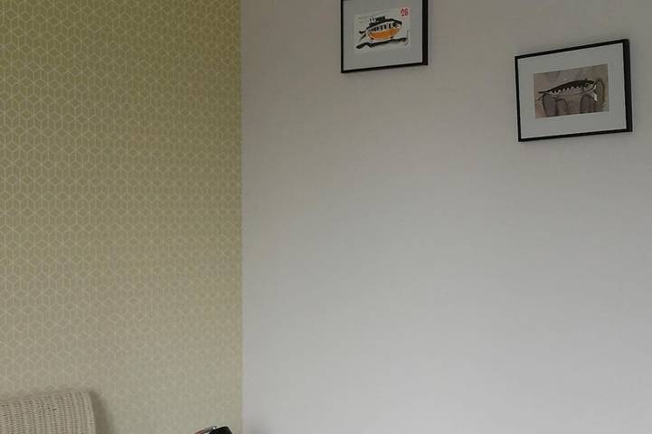 Appartement entier, Appartement avec patio, au calme, près du marché et en plein centre ville in Dinard, Région de Saint-Malo