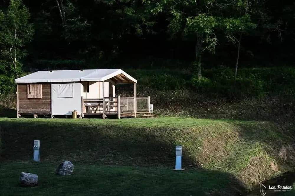 Bungalow toilé 19m² 5 personnes in Mostuéjouls, Parc naturel régional des Grands Causses