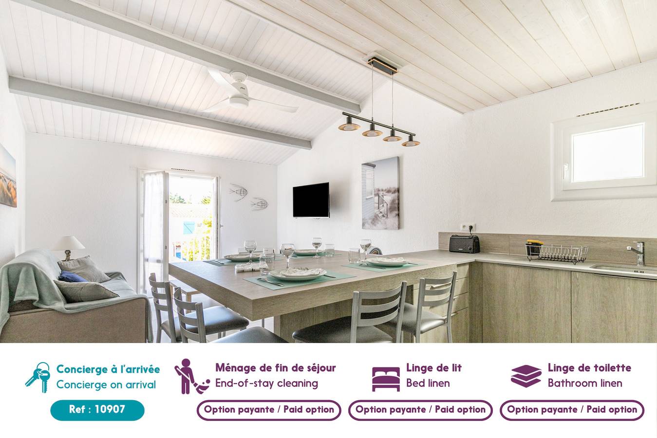 Geheel appartement, Hoomy10907 in La Guérinière, Noirmoutier