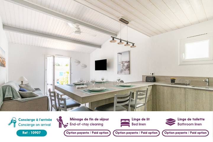 Gîte pour 4 personnes, avec balcon à La Guérinière - 2