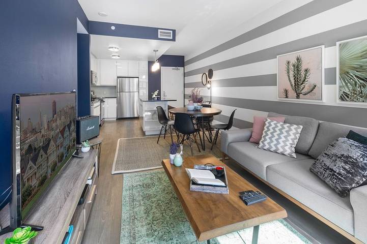 Apartment for 2 people, with garden and balcony in San Francisco