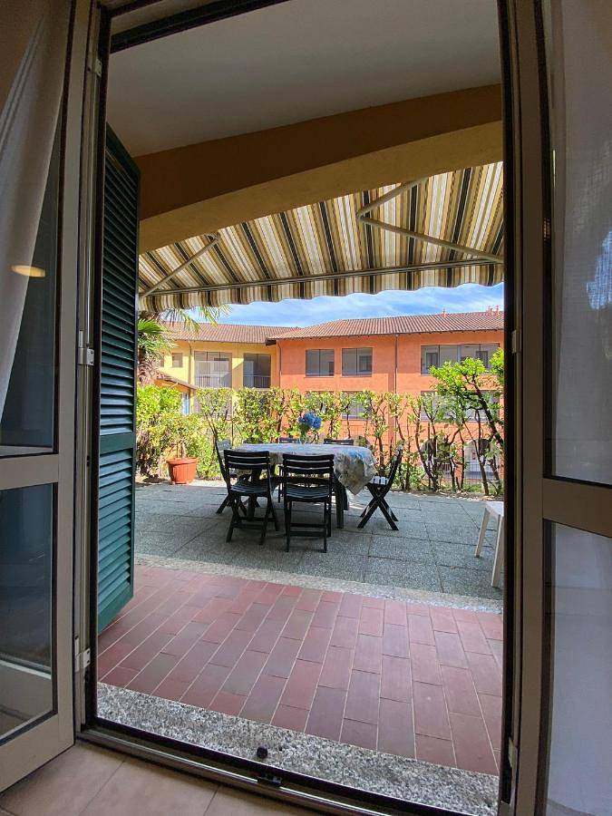 Ferienwohnung für 5 Personen, mit Balkon und Terrasse sowie Garten