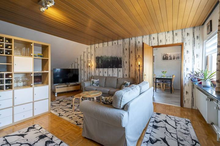 Ferienwohnung für 4 Personen, mit Balkon und Whirlpool sowie Garten und Sauna in Sankt Goar