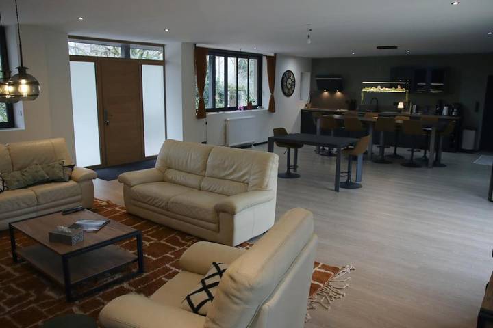 Maison de vacances pour 10 personnes, avec jardin, animaux acceptés