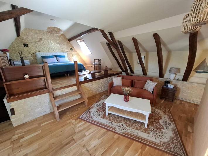 Gîte pour 4 personnes, avec jardin et terrasse ainsi que piscine et vue, animaux acceptés à Manaurie - 4