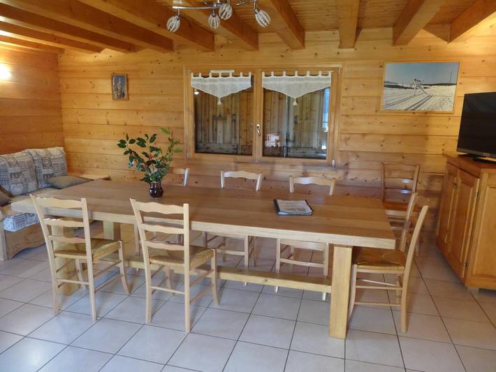 Chalet pour 6 personnes, avec jardin et vue, animaux acceptés dans le Jura - 3