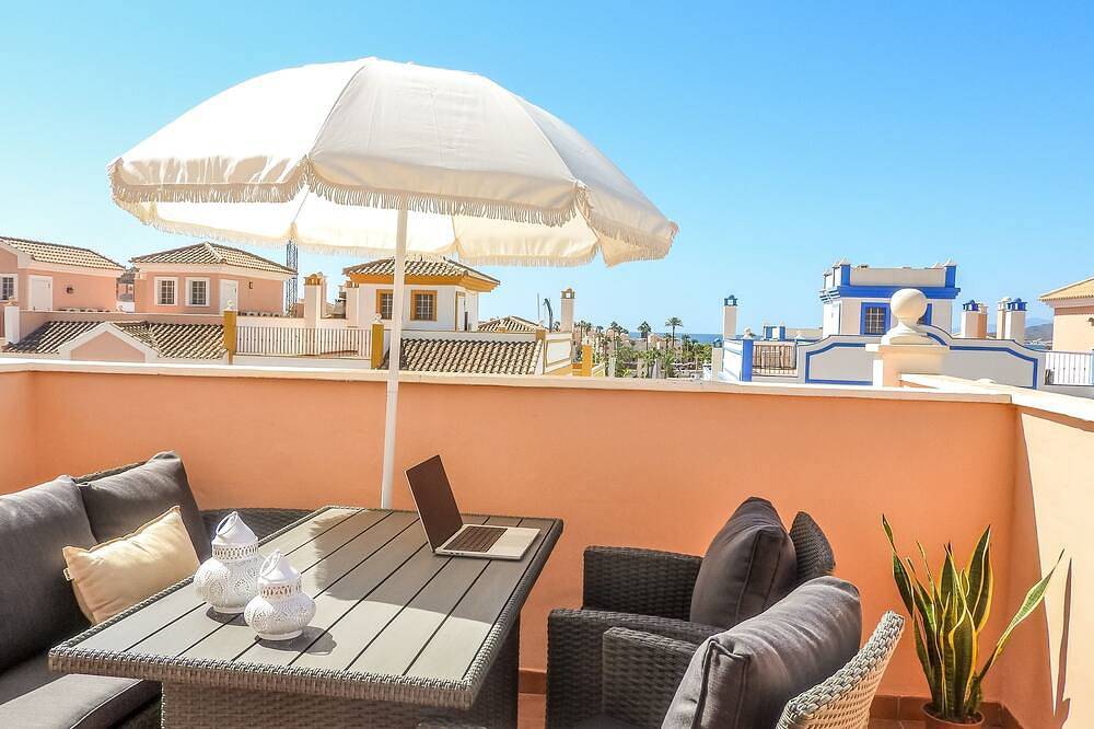 Casa Lodelia: sea and mountain views, nature and beaches just a stone's throw away in San Juan de los Terreros, Pulpí