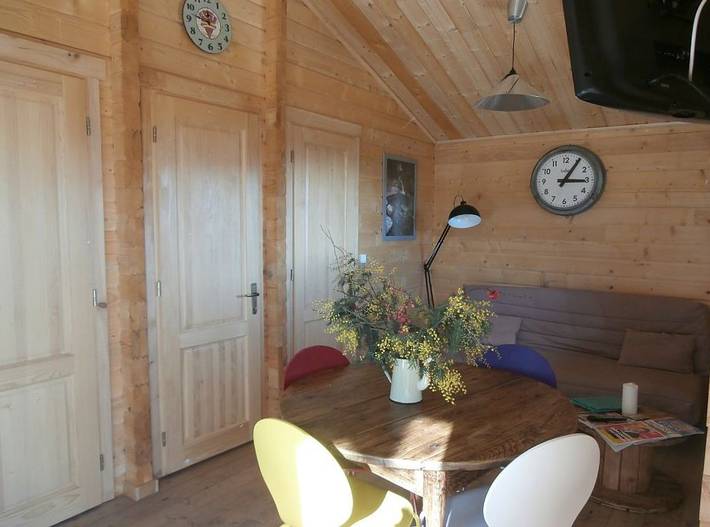 Chalet pour 4 personnes, avec terrasse, animaux acceptés en Ardèche - 4