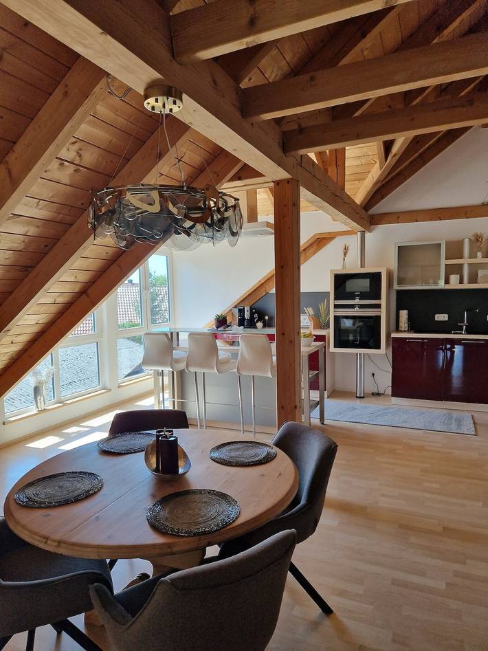 Ganze Ferienwohnung, ..über den Dächern von Forstlahm - Kulmbach, Wohnung im Chalet-Stil in Kulmbach, Oberes Maintal - Coburger Land