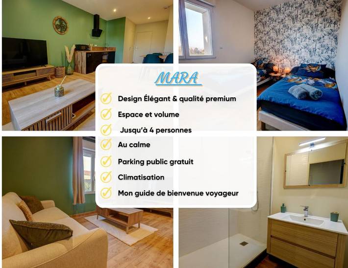 Gîte pour 4 personnes, avec terrasse dans Faramans (Ain) - 2