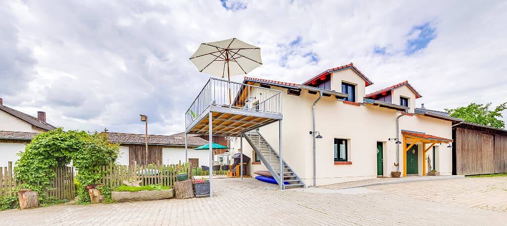 Ferienwohnung für 5 Personen, mit Balkon und Balkon/Terrasse sowie Garten und Sauna in Naturpark Oberpfälzer Wald - 3