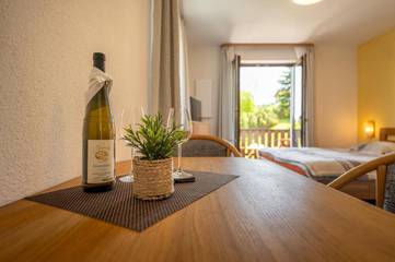 Ferienwohnung für 6 Personen, mit Garten und Sauna sowie Ausblick in Philippsreut
