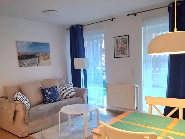 Ferienwohnung für 2 Personen, mit Garten in Brodersby